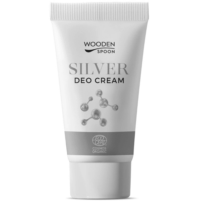 Deodorant crema cu argint ecologic 40ml Wooden Spoon