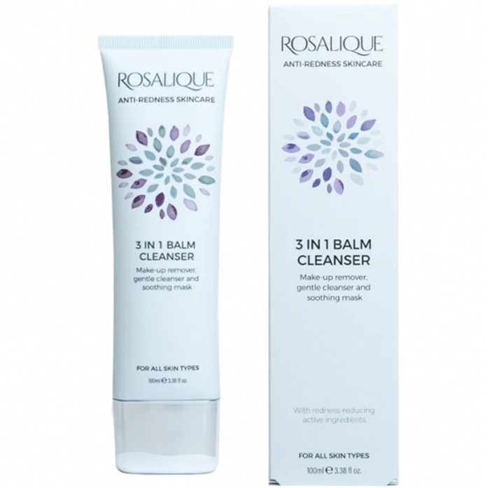 Balsam Cleanser 3 in 1, anti-roseata, rozacee, eczeme 100ml Rosalique