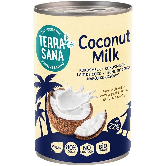 Bautura vegetala de cocos bio 80% Terrasana 400ml