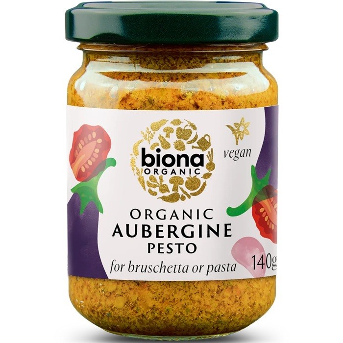 Pesto din vinete bio 140g Biona