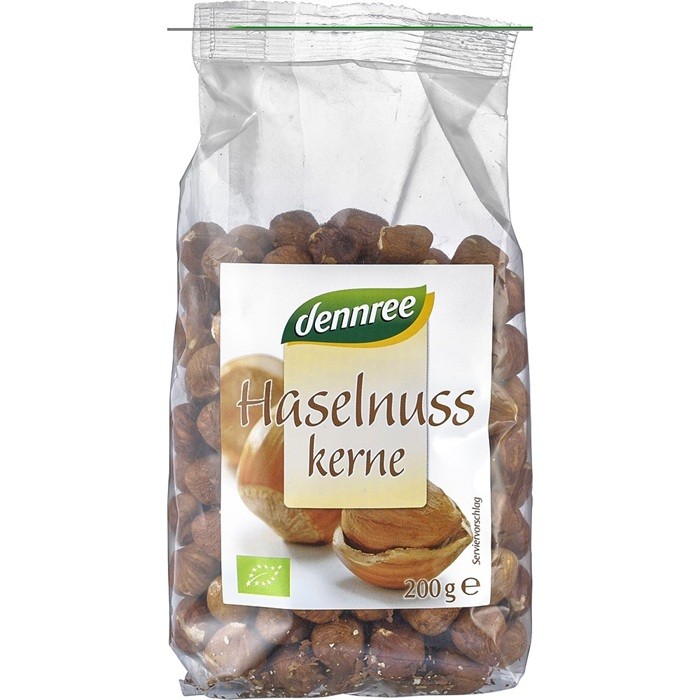 Alune de padure bio 200g Dennree