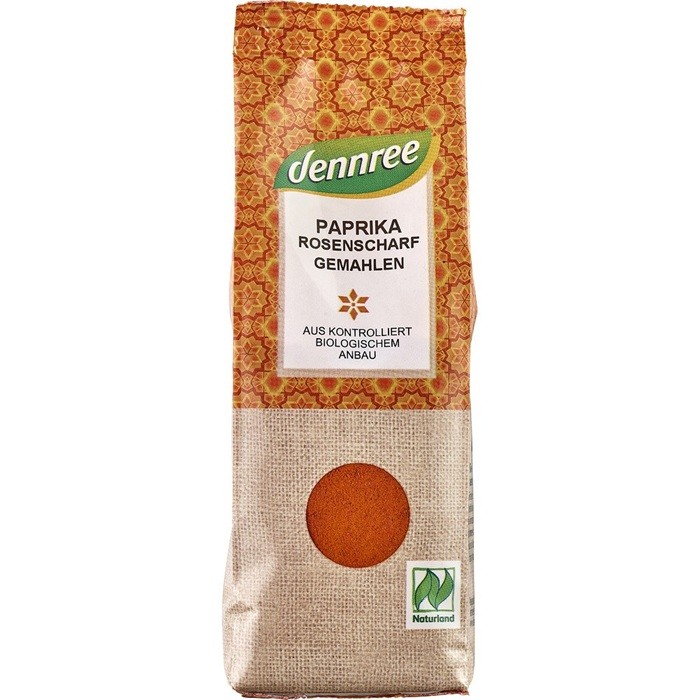 Boia de ardei iute bio 70g Dennree