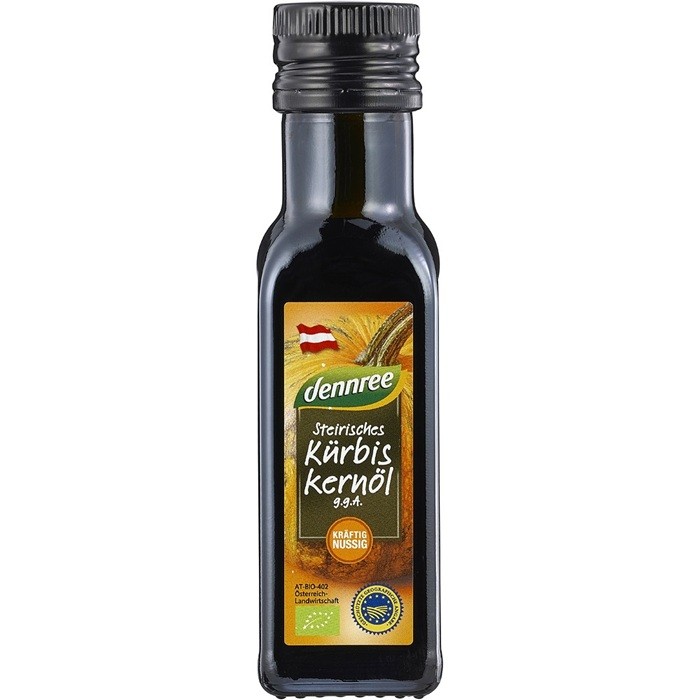 Ulei din seminte de dovleac din Stiria IGP bio 100ml Dennree