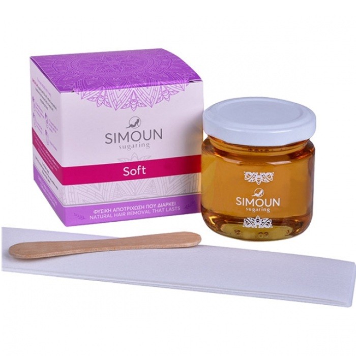 Ceara naturala de zahar pentru epilare Soft 140g Simoun