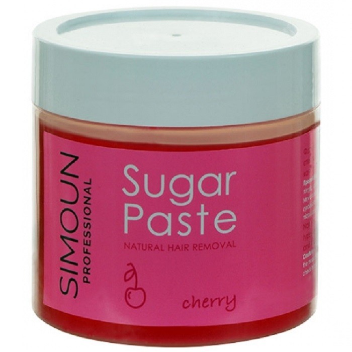 Ceara naturala de zahar pt epilare, aroma cirese 600g Simoun