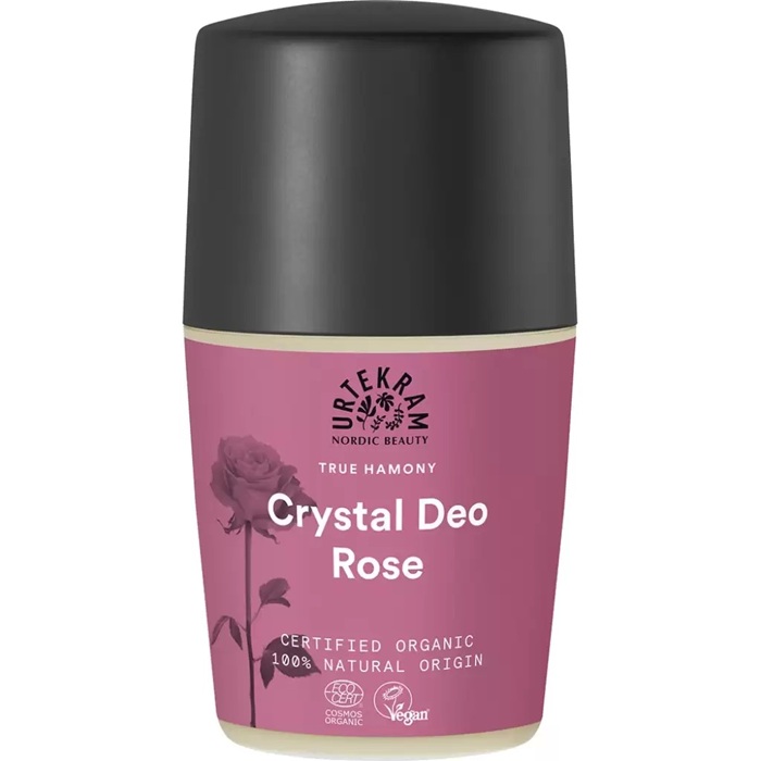 Deo roll on cu trandafir 50ml Urtekram