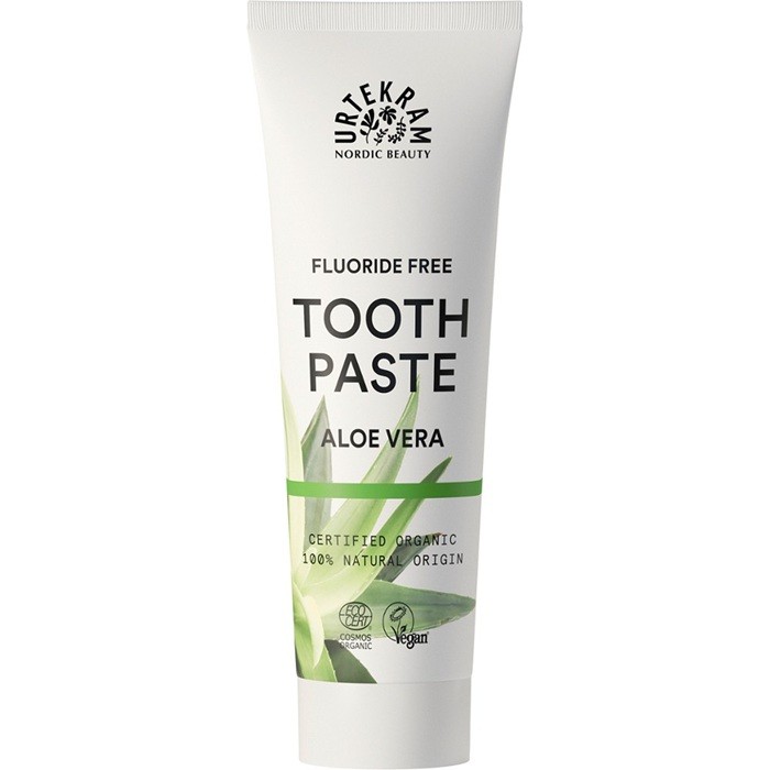 Pasta de dinti cu aloe vera, fara fluor 75ml Urtekram