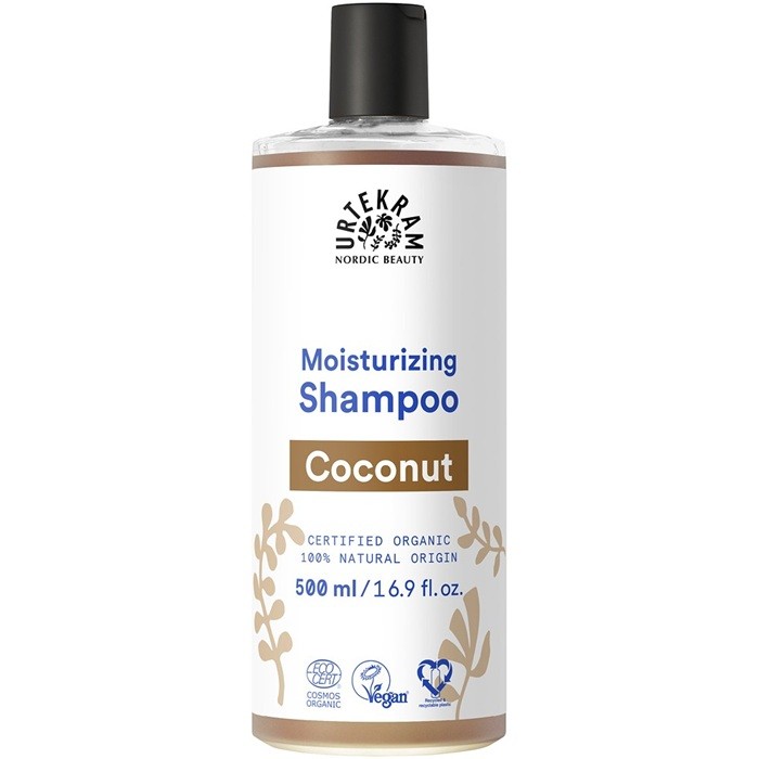 Sampon cu nuca de cocos bio pentru par normal 500ml Urtekram
