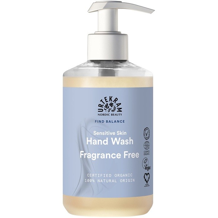 Sapun lichid pentru piele sensibila, fara parfum 300ml Urtekram
