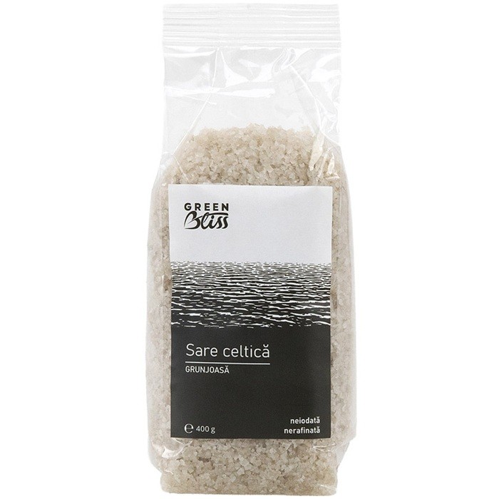 Sare celtica grunjoasa 400g Green Bliss