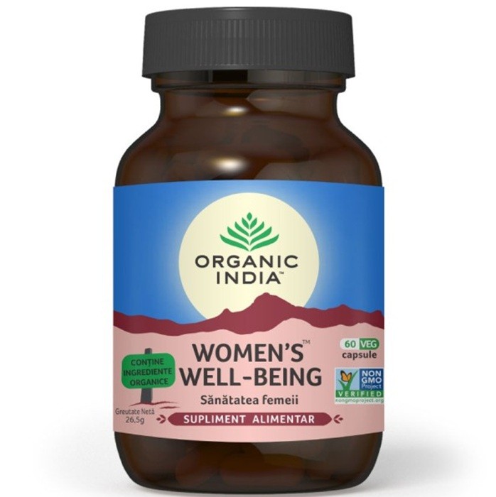 WWB pt Sanatatea Femeii, Sindrom Premenstrual 60 caps Organic India