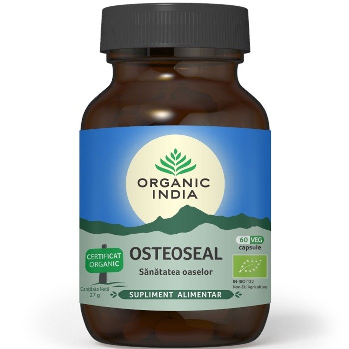 Osteoseal, supliment pt Sanatatea oaselor 60 capsule Organic India