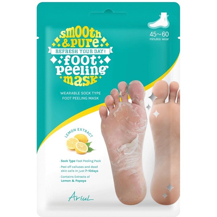 Sosete exfoliante talpi Smooth & Pure walk free 34g Ariul