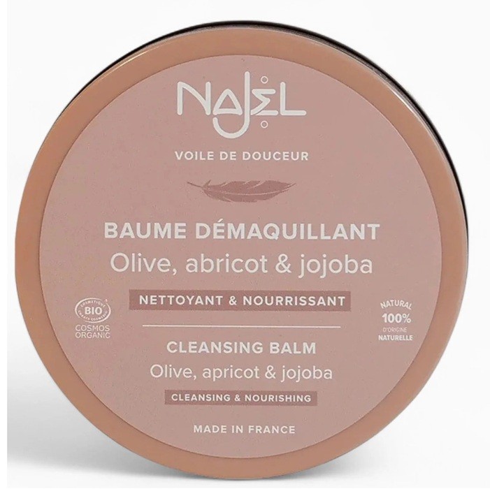 Balsam Demachiant natural bio fara parfum Double Cleansing 120g Najel