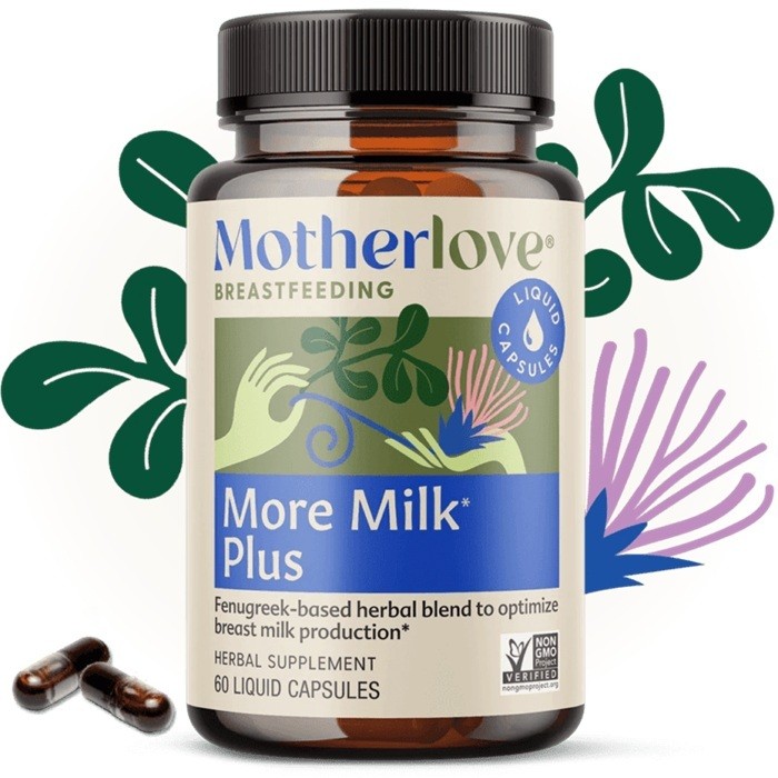 More Milk Plus 60 Capsule, stimulare lactatie Motherlove
