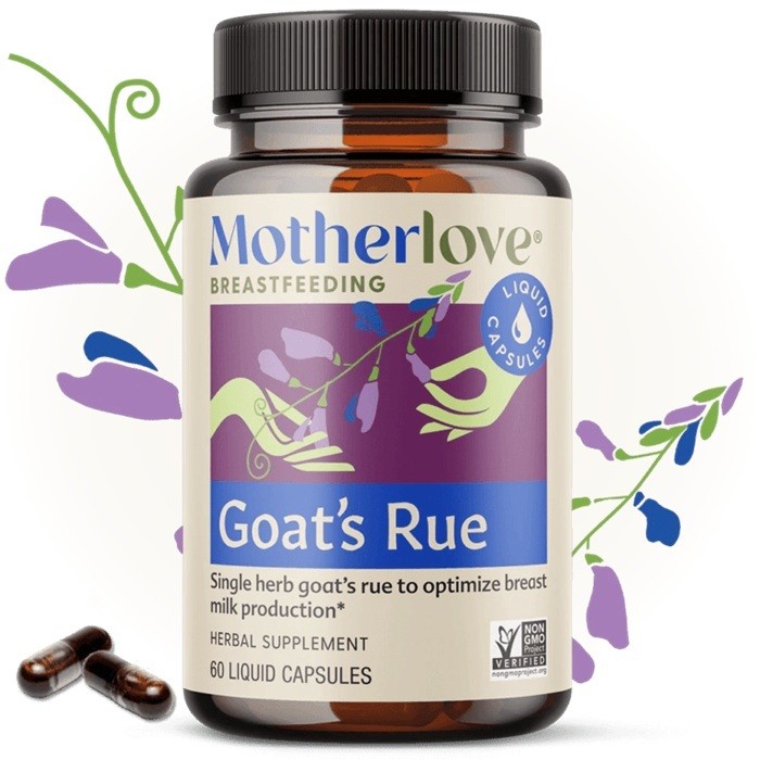Capsule Goat’s Rue 60 capsule (dezvoltare tesut mamar) Motherlove