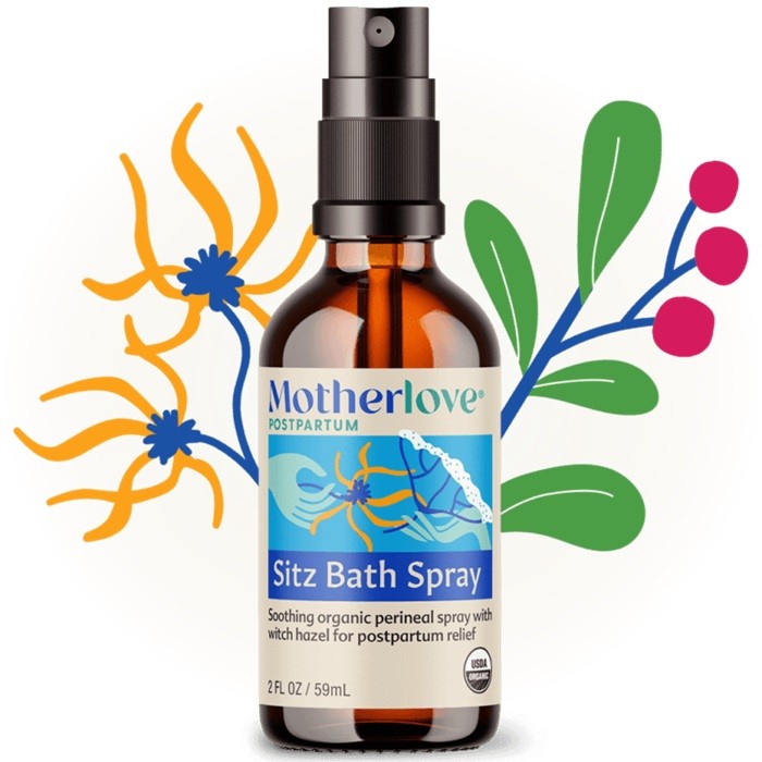 Pulverizator regenerant pentru perineu 59ml Motherlove