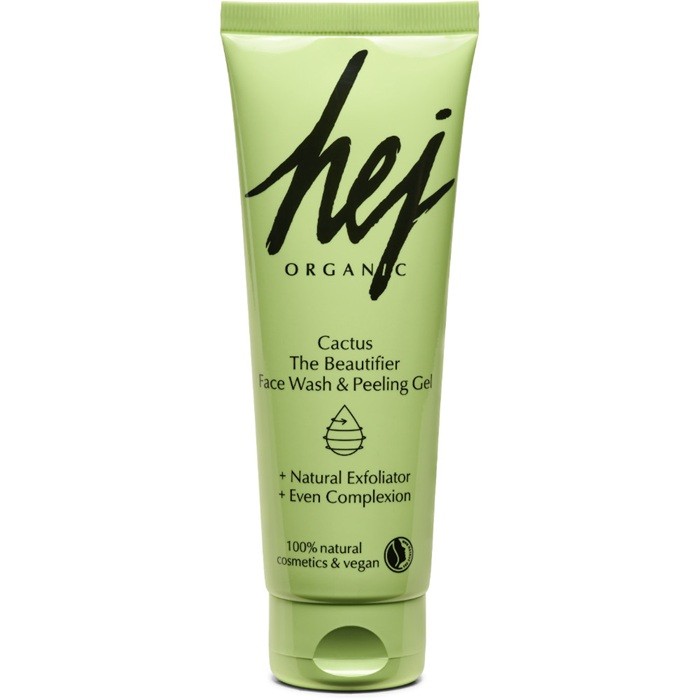 Gel de curatare si peeling Cactus The Beautifier 125ml Hej Organic