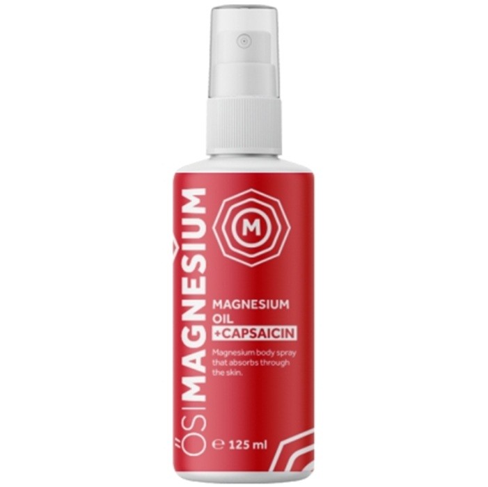 Ulei de magneziu cu Extract ardei chili 125ml Osimagnesium