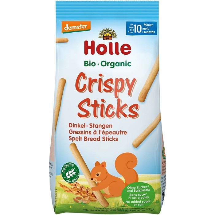 Sticksuri bio din grau spelta pentru copii 80g Holle