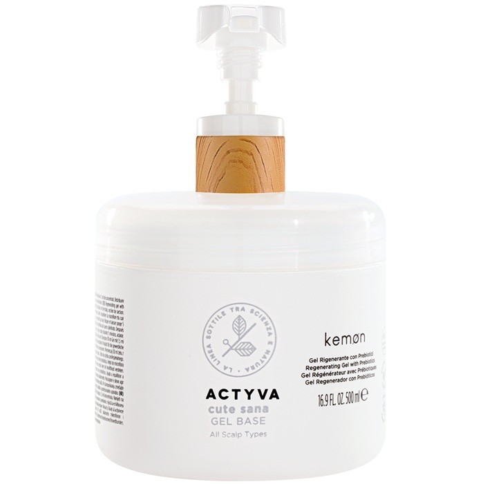 Gel de baza regenerant pentru tratamente scalp - Cute Sana Gel Base 500 ml Kemon Actyva