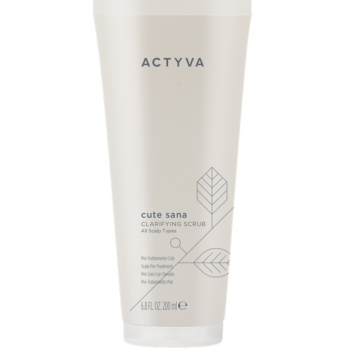 Scrub Exfoliant pentru Scalp - Cute Sana Clarifying Scalp Treatment Scrub 200ml Kemon Actyva
