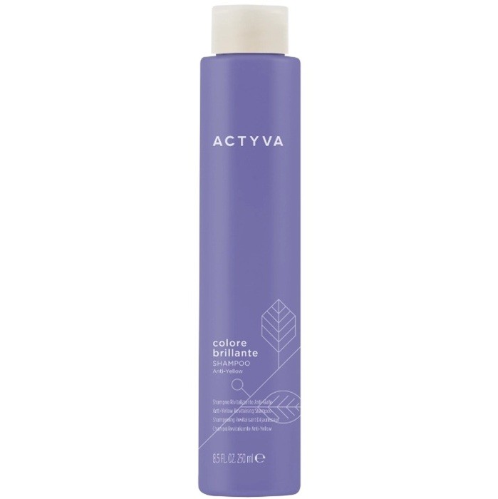 Sampon pentru neutralizarea tonurilor de galben Colore Brillante Anti-Yellow 250 ml Kemon Actyva