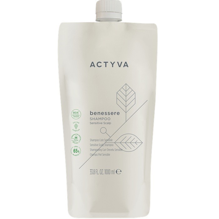 Sampon pentru scalp sensibil - Benessere Shampoo Bag 1000 ml Kemon Actyva