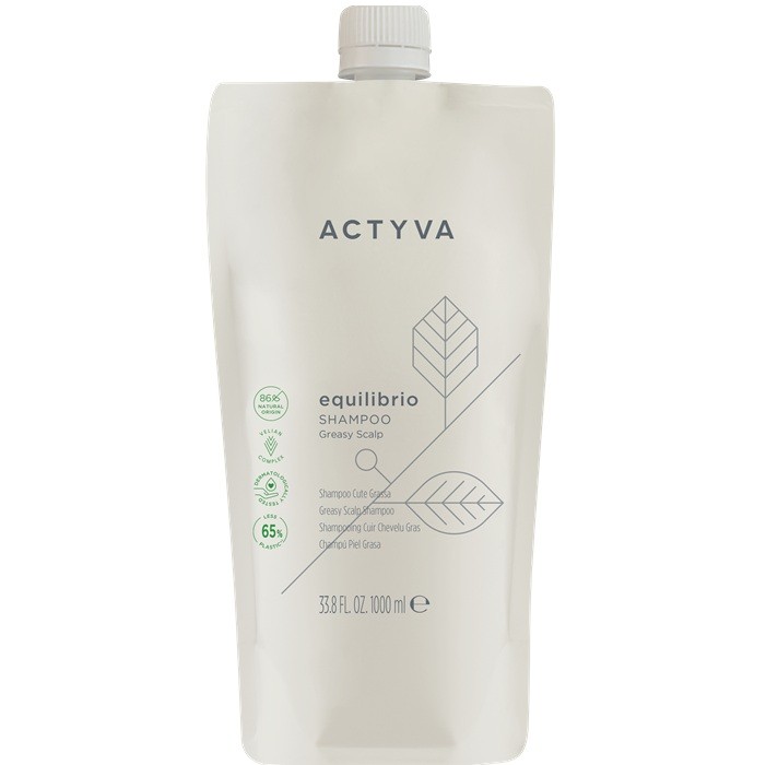 Sampon pentru echilibrare scalp - Equilibrio Shampoo Bag 1000 ml Kemon Actyva