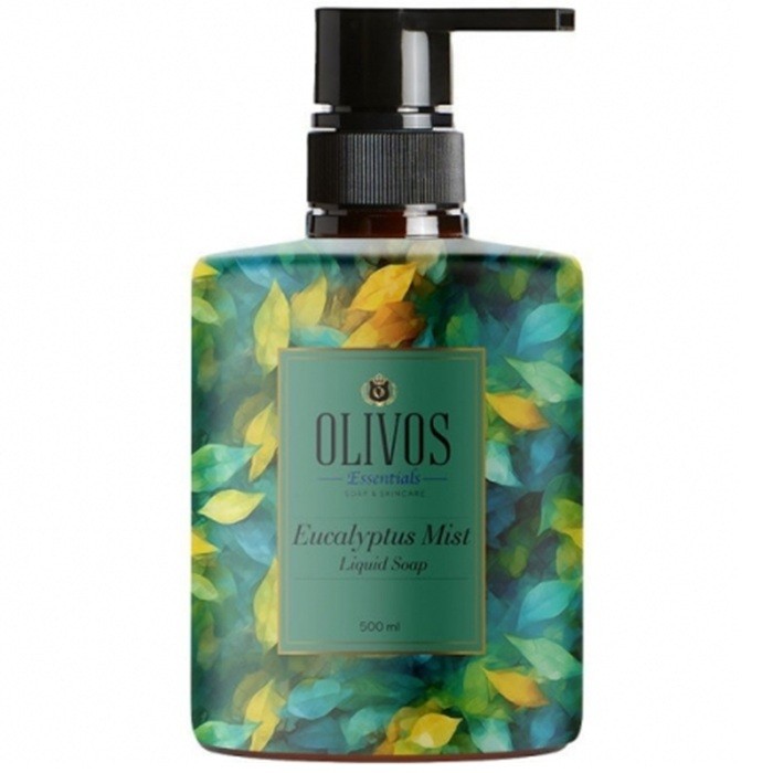 Sapun lichid Eucalyptus Mist cu ulei de eucalipt 500ml Olivos