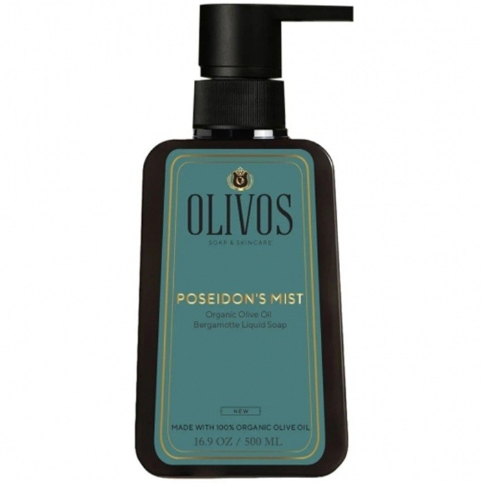 Sapun lichid Posidon's Mist cu ulei de masline si bergamota 500ml Olivos