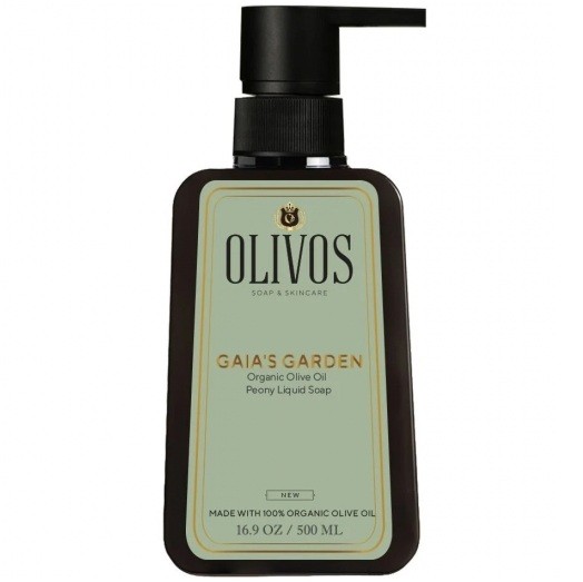 Sapun lichid Gaia's Garden cu ulei de masline si bujor 500ml Olivos
