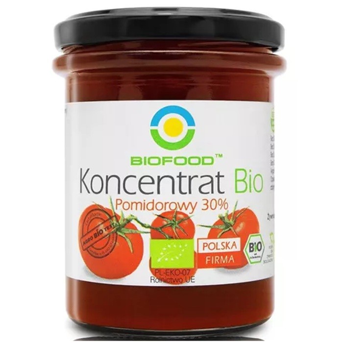 Pasta de rosii bio, concentrata 200g Biofood