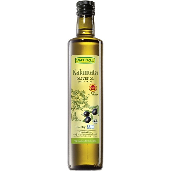 Ulei de masline Kalamata extravirgin DOP bio 500ml Rapunzel