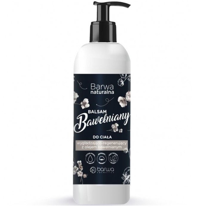 Balsam corp regenerant cu bumbac 200ml Barwa Cosmetics