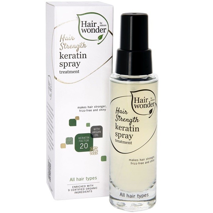 Spray par cu keratina, provitamina B5 si ulei de argan 50ml Hairwonder