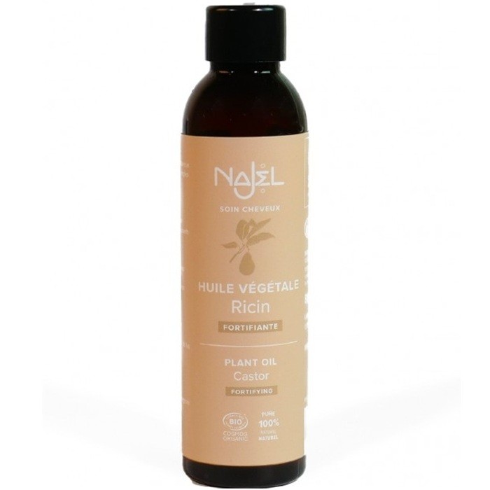 Ulei de ricin bio, fara parfum 80ml Najel