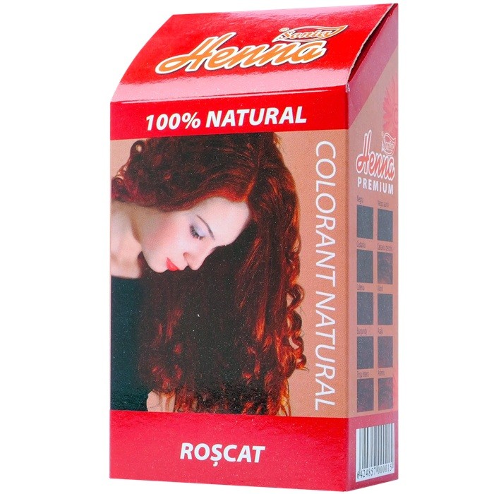 Vopsea de par cu henna Roscat 100g Henna Sonia