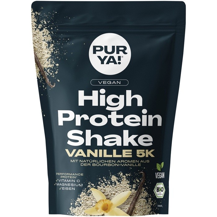 Shake proteic cu vanilie bio vegan 300g Purya
