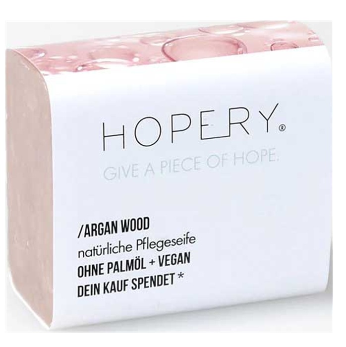 Sapun natural Argan Wood 100g Hopery Vegan