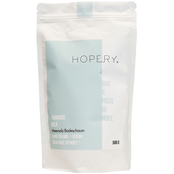 Sare de mare spumanta Bamboo Milk 500g Hopery Vegan