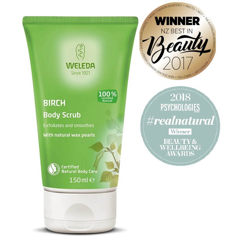 Lotiune de dus exfolianta cu mesteacan 150g Weleda