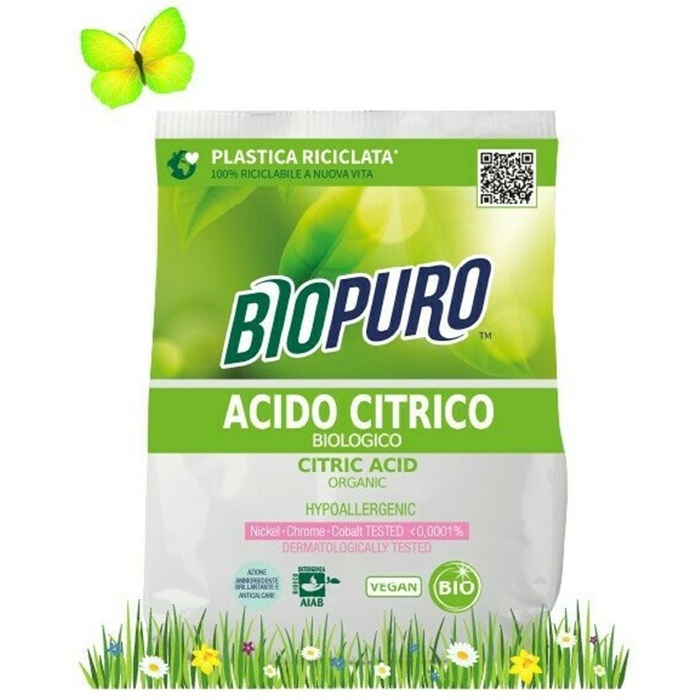 Acid citric pentru rufe hipoalergen ecologic 450g Biopuro