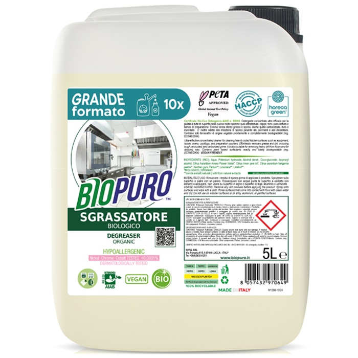 Degresant universal hipoalergen pt bucatarie bio 5l Biopuro