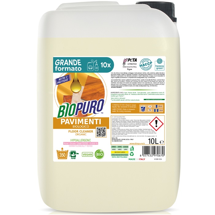 Detergent pentru pardoseli hipoalergen ecologic 10l Biopuro
